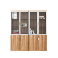 兰冉 LR-ST-407 木质档案资料柜四门文件柜 W1600*D400*H2000mm