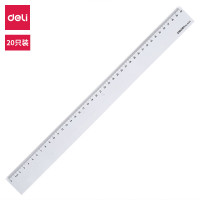 deli得力 20只装 直尺40cm(只) 6240