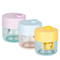 得力Deli /VB152单双孔卷笔刀 削笔刀大口径铅笔削笔刀绞笔刀混色4只