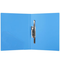 得力(deli)5348 A4文件夹单强力+插页袋资料夹插页试卷夹文件夹子系列 蓝色1只装(12只起售)