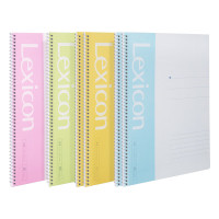 deli得力 7689办公螺旋本(混)-80张-A4 (6本)