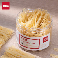 得力(deli)办公 耐用乳胶圈/橡皮筋/橡胶圈/牛皮筋 财务用品 办公用品 100g/筒 3213