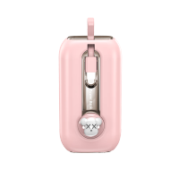 舒曼.伯特CK03 超级快充22.5W自带线充电款10000毫安时 可上飞机-自带双线( 丁香紫,青绿色,云朵粉三色可选