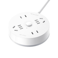 公牛(BULL) GN-R2220 插座/插线板/插排/排插/拖线板 圆形插座4位总控 1.8米