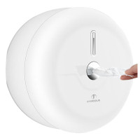 莫顿 5922 中心抽大卷纸盒壁挂式厕所抽纸酒店擦手纸巾盒 白色