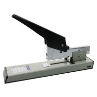 可得优(KW-triO)50SA 重型订书机金属机身高效装订可调进纸深度大号办公学生订书器可订100页