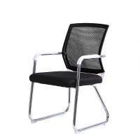 德诚和 电脑椅午休椅办公椅人体工学椅家用转椅网椅时尚座椅休闲椅子黑色