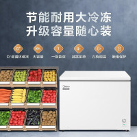 美的(Midea)301升商用卧式大冷冻囤货冰柜冷藏冷冻转换冷柜卧式冰箱BD/BC-301KM(E)