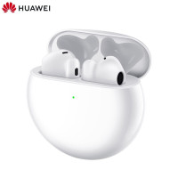 华为HUAWEIFreeBuds4E真无线蓝牙耳机主动降噪半入耳式游戏运动音乐耳机高解析音质陶瓷白