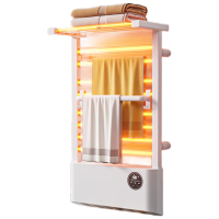 奥戈那 OGNAL智能电热毛巾架家用电暖器卫生间碳纤维全屋浴室暖风机烘干式浴巾架 HB22-R33[23款]3秒速热