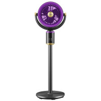 美的(Midea)净化循环扇 抗菌滤网款 双重洁净 抗菌 四季循环 鲜呼吸 台立两用 FGA24SJH-艾紫