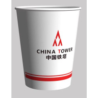 定制一次性纸杯含印刷LOGO规格200毫升容量 1000个起订