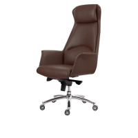 德诚和 西皮实木大班椅老板椅DCH-BGY1821款