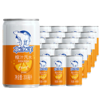 北冰洋橙汁汽水 200ml*24(影)