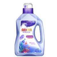 立白御品海洋炫白洗衣液4斤 持久留香 护衣防串色 爱情海橙花香氛(影)