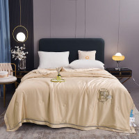 唐纳家纺80支御锦天丝夏被 迷雾金 200*230cm