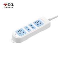 公牛(BULL)插座/插线板/插排/排插/接线板/拖线板 插座 4位无开关全长3米 GN-101(B)