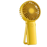 艾美特(AIRMATE)手持风扇台立便携usb可充电小风扇迷你电风扇2000mAh电池 黄色 CM-RD25-2