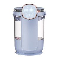 艾美特AIRMATE简约派2.5L养生壶电水壶办公室家用便携电热水瓶CS2513蓝