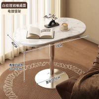 白色岩板升降床边桌可移动电脑桌家用书桌
