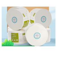 莫顿(MODUN)壁挂式大盘卷纸盒商用免打孔省纸卫生间中心抽纸盒厕所纸巾盒酒 [12卷]5922专用卷纸