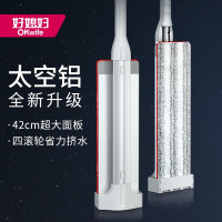 好媳妇家用一拖净懒人拖把 凌净免手洗平拖LP-6701 (2个拖布)