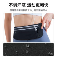 毕亚兹运动腰包JK871黑(影)