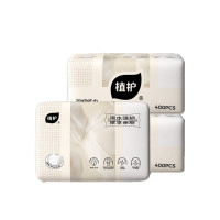 植护抽纸韧享纸巾羽韧系列139*180/4层 100抽*12包(影)