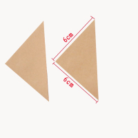 100个A4直角三角档案文件袋 斜角斜口资料袋封套袋 整理包角归档 100个 6CM*6CM三角(1000个起拍)