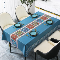 桌布餐桌垫防水防油免洗防烫轻奢高级感pvc桌面垫茶几桌布长方形1.4*1.8m