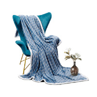 水星家纺浮光雪貂绒毯 125604