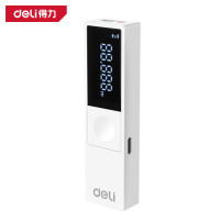 得力DL331230激光测距仪40m迷你(白)(台)