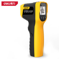 得力红外测温仪彩屏DL333480