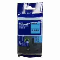 鑫诚达 TZ-541 18mmX8m 蓝底黑字 色带 (计价单位:盒) 蓝色