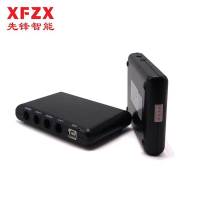 先锋智能XFZX 电话录音盒 XF-USB2ZD 座机录音 来电弹屏 通话录音系统管理 2路录音盒 黑色