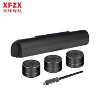 先锋智能XFZX 视频会议全向麦克风 XF-G3B-13MZN 一拖三分布式全向麦克风 5.8G无线及USB两种连接方式