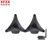 先锋智能XFZX 视频会议麦克风 XF-X32W 会议全向麦 拾音10米 适合120平以内 6颗数字麦克风 电量指示