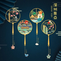 广州特色景点书签广州塔广济桥世界之窗创意设计定制刻字送朋友