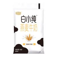 君乐宝 营养早餐奶纯牛奶袋装全脂牛奶 白小纯燕麦味180ml*10袋