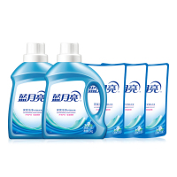 蓝月亮清雅丁香洗衣液衣物清洁11斤套装