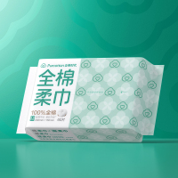 全棉时代 M码棉柔巾60片3包