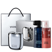 有色(yoose)电动剃须刀个护套装(有色mini2.0剃须刀+理然香氛喷雾250ml+理然洗面乳150g)