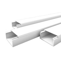 联塑(LESSO) 国标A槽24*14mm 2米/根 PVC线槽 白色