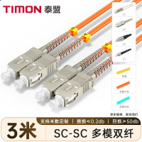 泰盟(TIMON) TM-GSM-2SCSC3M 单模双芯 SC-SC 3米 光纤跳线