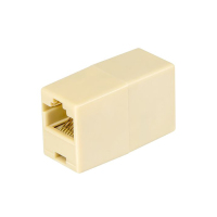 中云智创 WLJT1 36*15*21mm 网络直通头 米白色 (计价单位:个)