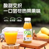乐源 果蔬秘诀100%芒果混合果汁275ml*8瓶