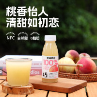乐源 果蔬秘诀100%水蜜桃汁275ml*8瓶