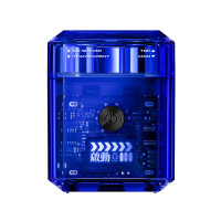 有色(yoose)[王一博推荐]剃须刀便携款透明电动刮胡刀男士 ICE 透明蓝