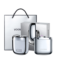 有色(yoose)电动剃须刀mini2.0+电动打火机DH01(电镀银套装)
