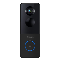 360可视门铃6 300W高清画质 家用监控智能门铃电子猫眼摄像头 无线wifi手机远程查看对讲